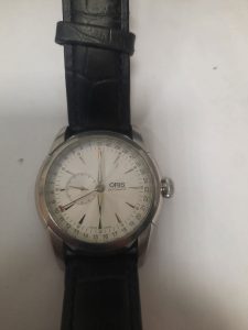 ORIS автомат. Репассаж, замена рычага перевода (ремонтуар)