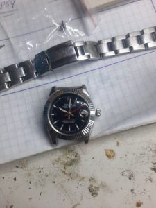 ROLEX. Замена стекла с линзой